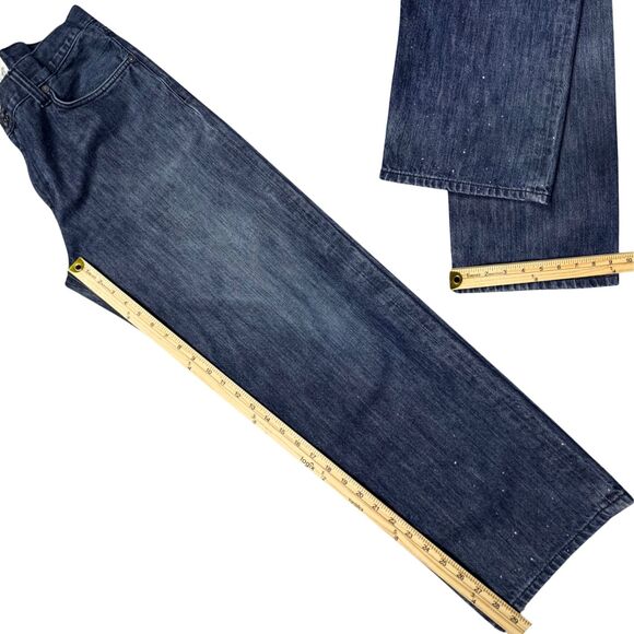 Ecko Unltd Jeans Mens Baggy Relaxed Denim 36x32* Blue Skater Y2K Retro Grunge - Picture 6 of 8